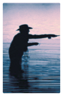 DF35T 321 BL Gone Fishing (Man) Blue